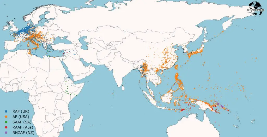 World War 2 allied bombings