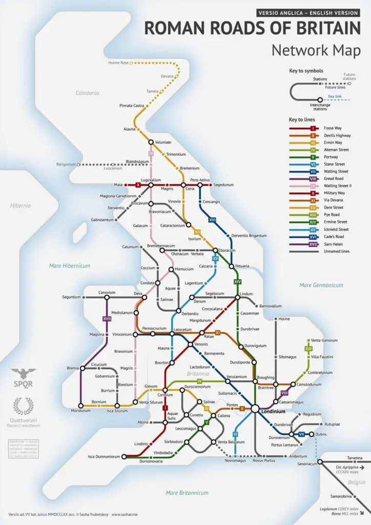 Roman Britain Explained In Maps - Vivid Maps