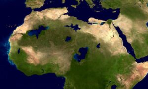 The Saharan Mega-Lakes during the Holocene Wet Phase - Vivid Maps