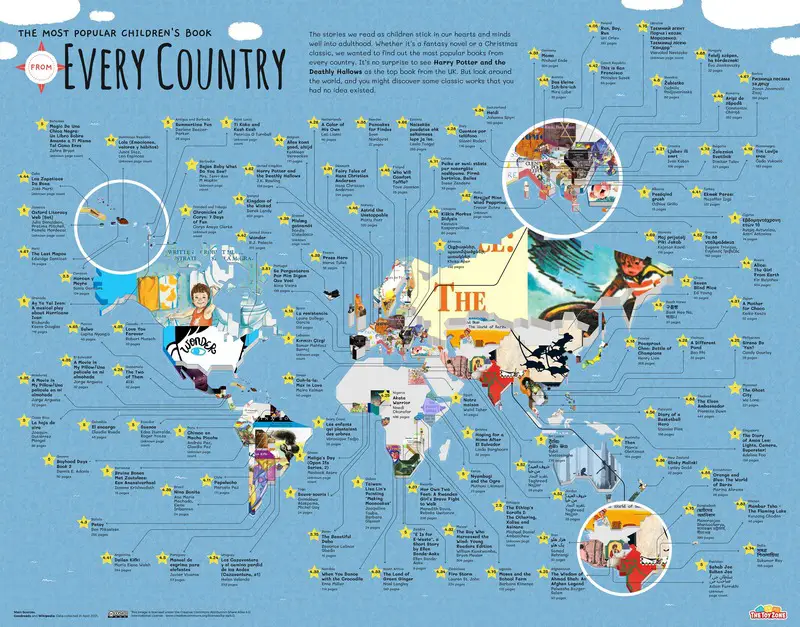 the-most-popular-children-s-book-from-every-country-mapped-laptrinhx