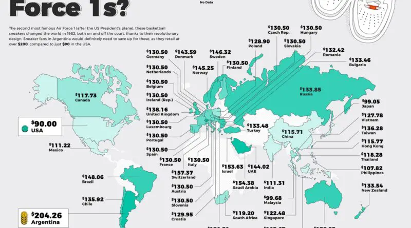 Map of Most Valuable Italian Brands - Vivid Maps