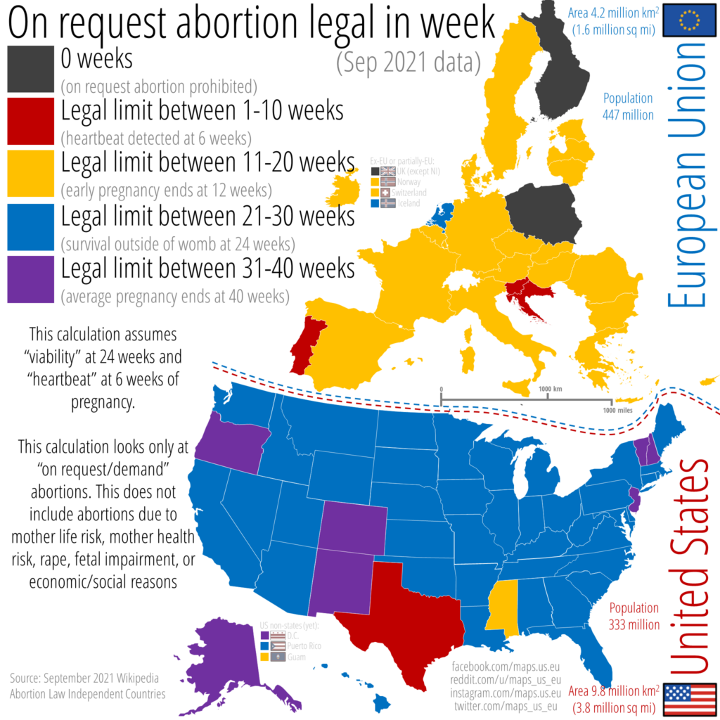 On request abortion legal in week mapped