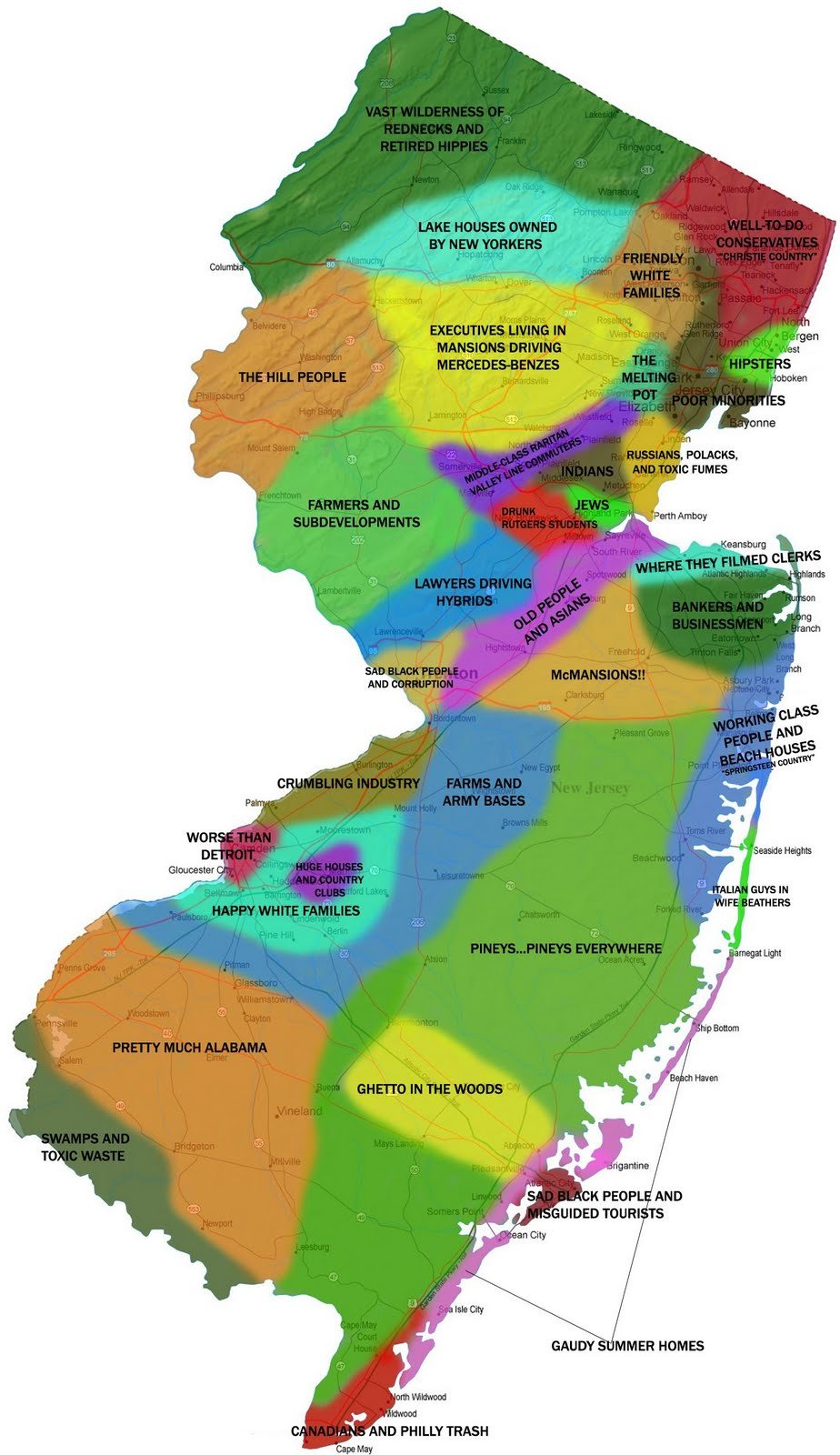 New Jersey, Capital, Population, Map, History, & Facts