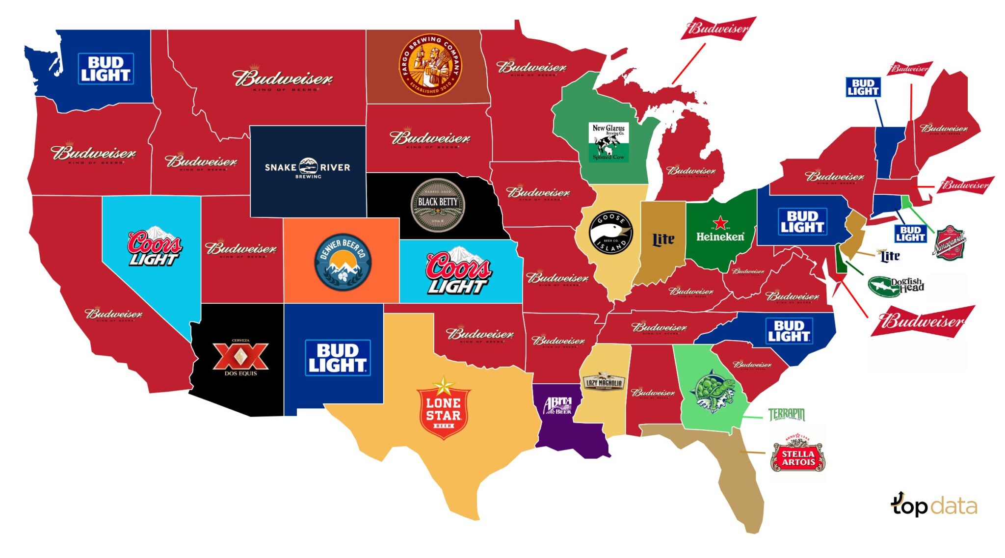 the-most-popular-beer-brands-in-every-state-mapped-vivid-maps