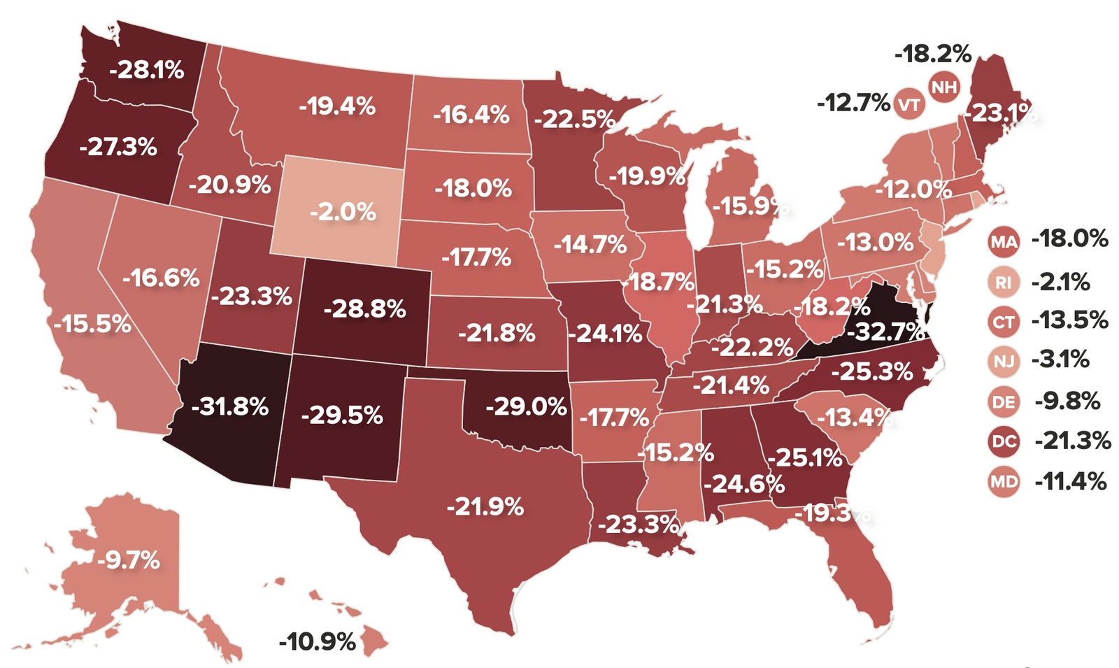 The Salary Of U S Teachers Mapped Vivid Maps