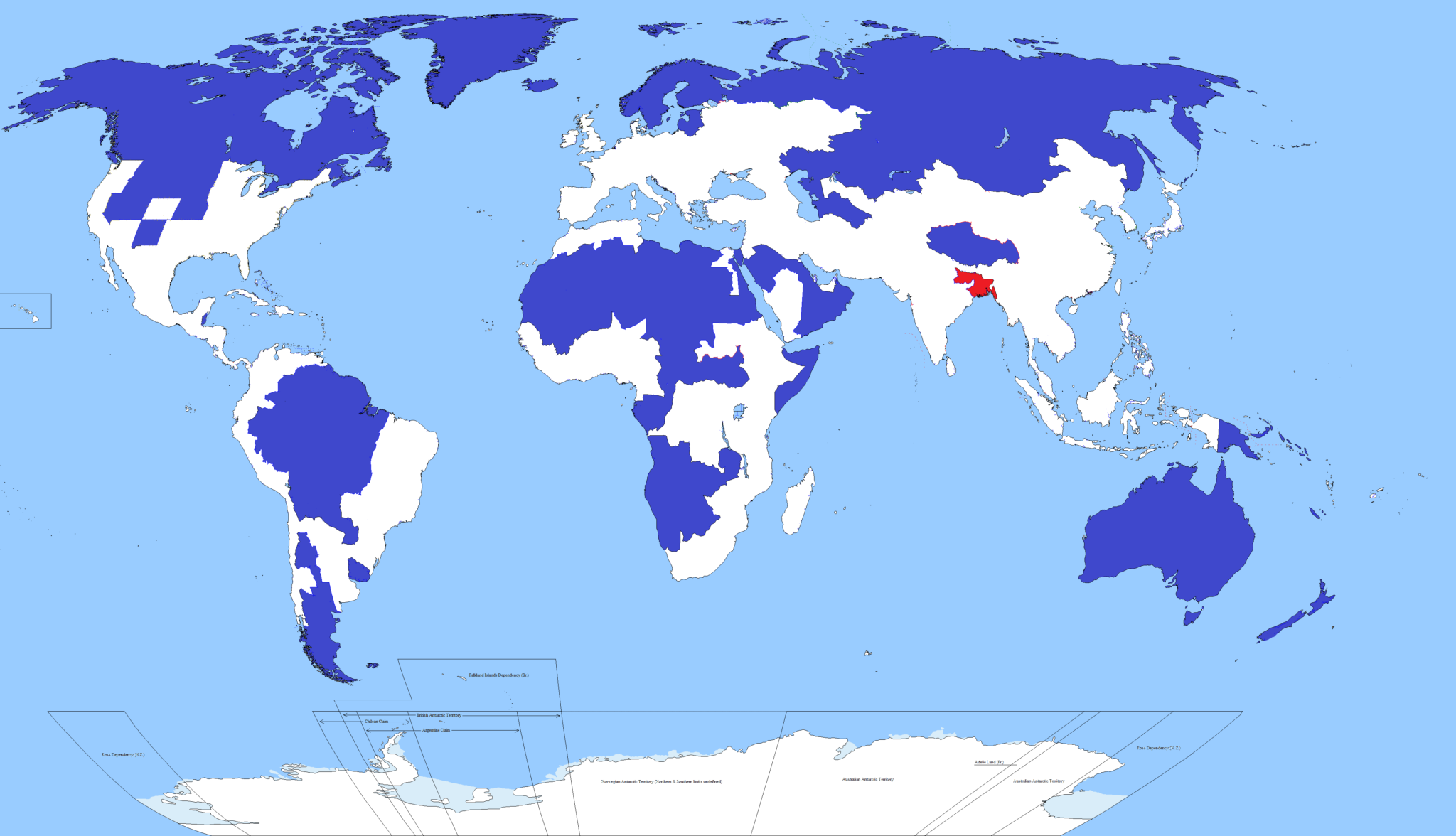 Bangladesh population mapped Vivid Maps