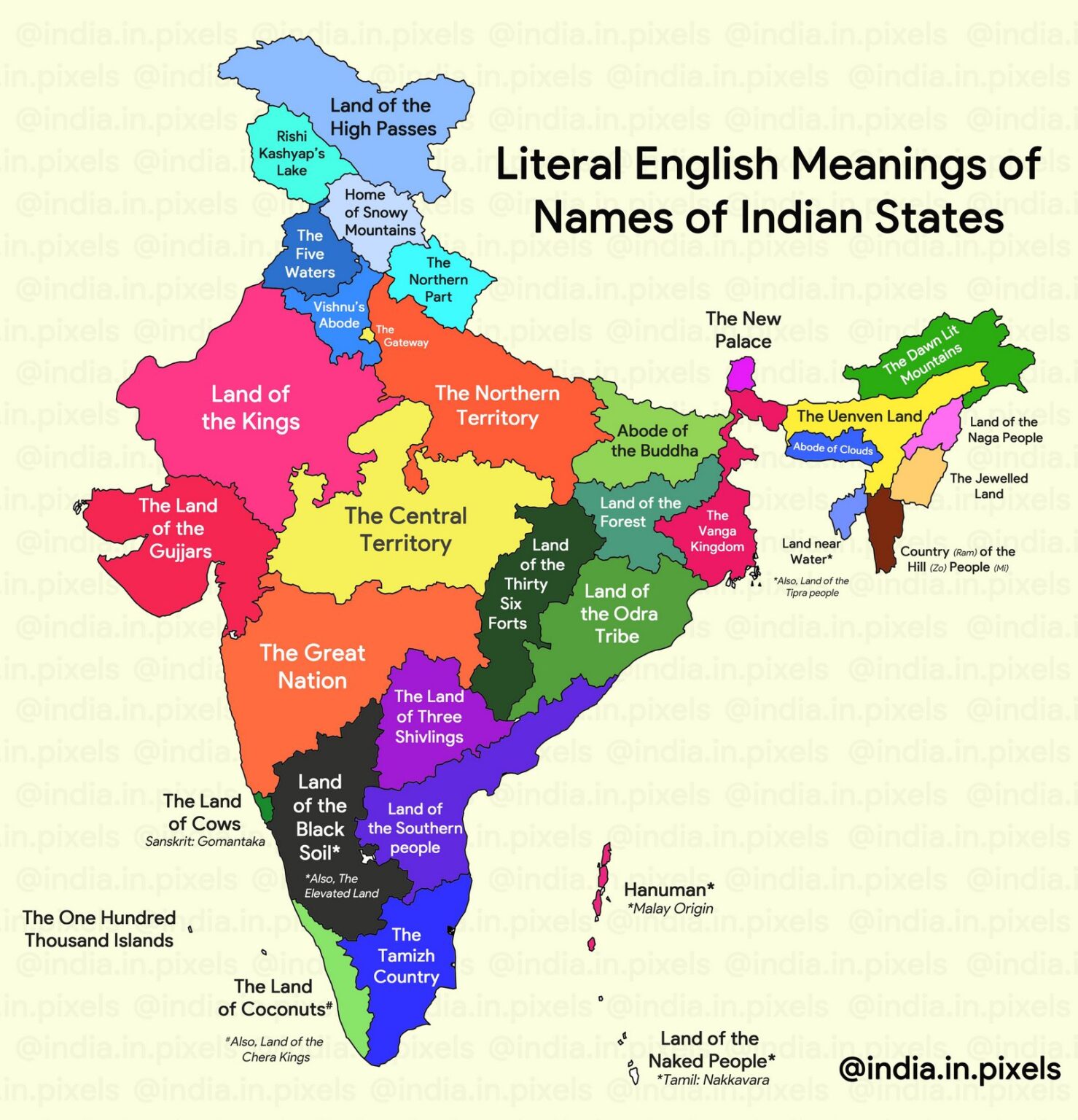 India explained in 23 maps Vivid Maps