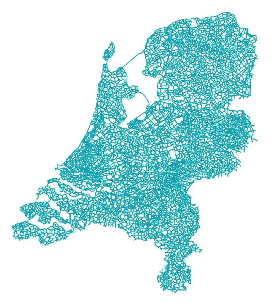 all-bike-paths-in-the-netherlands-mapped-vivid-maps