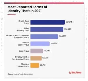 A Guide To Identity Theft Statistics For 2022 - Vivid Maps