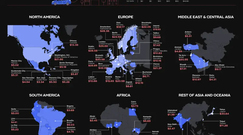 Chart: How Popular Is Uber Around the World?