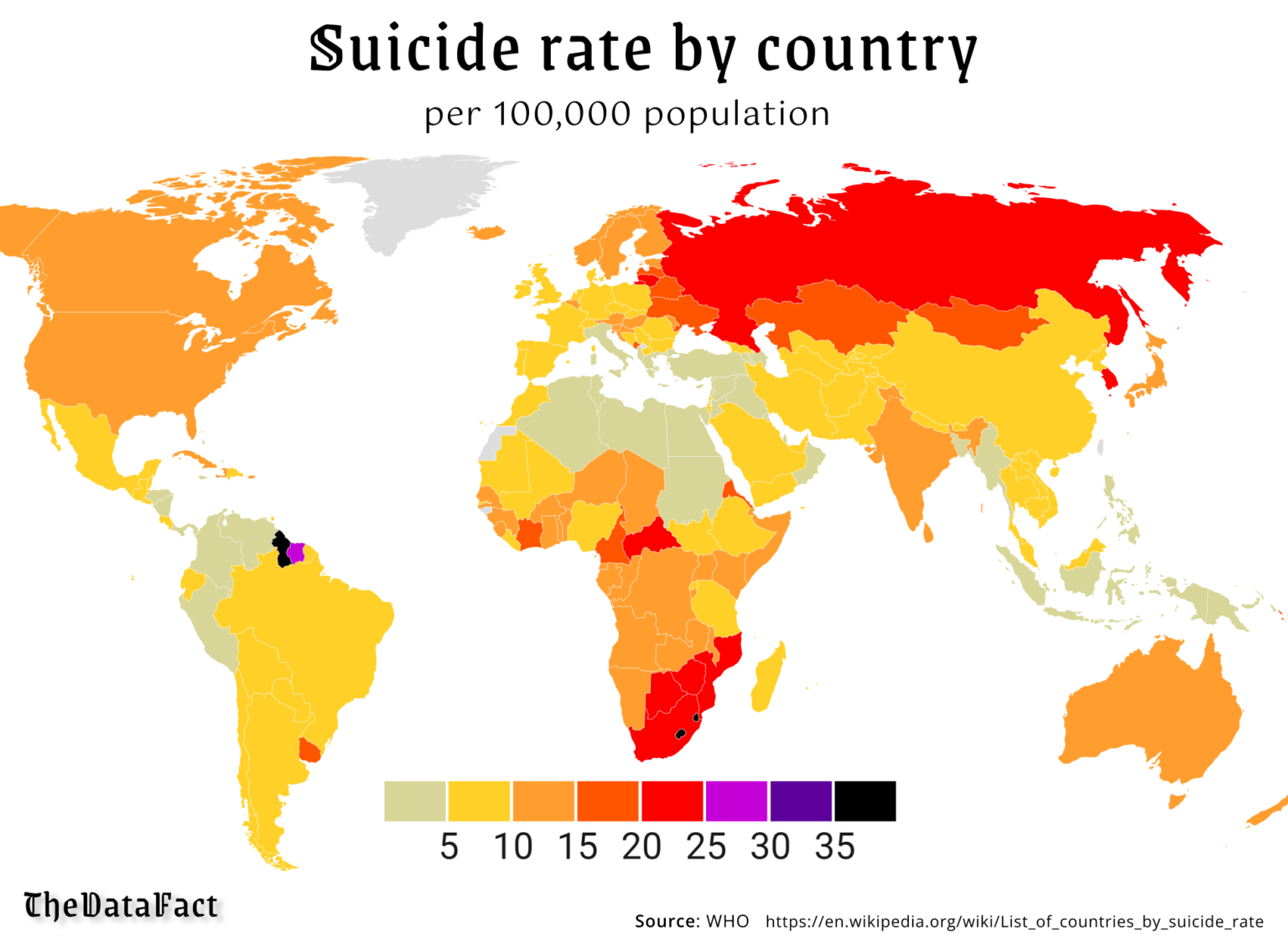 Childhood Death Rates By Country