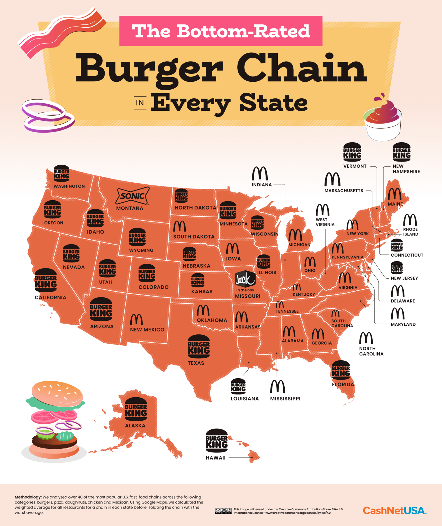 The Best (and Worst) Rated Fast-food Chains Across The United States ...