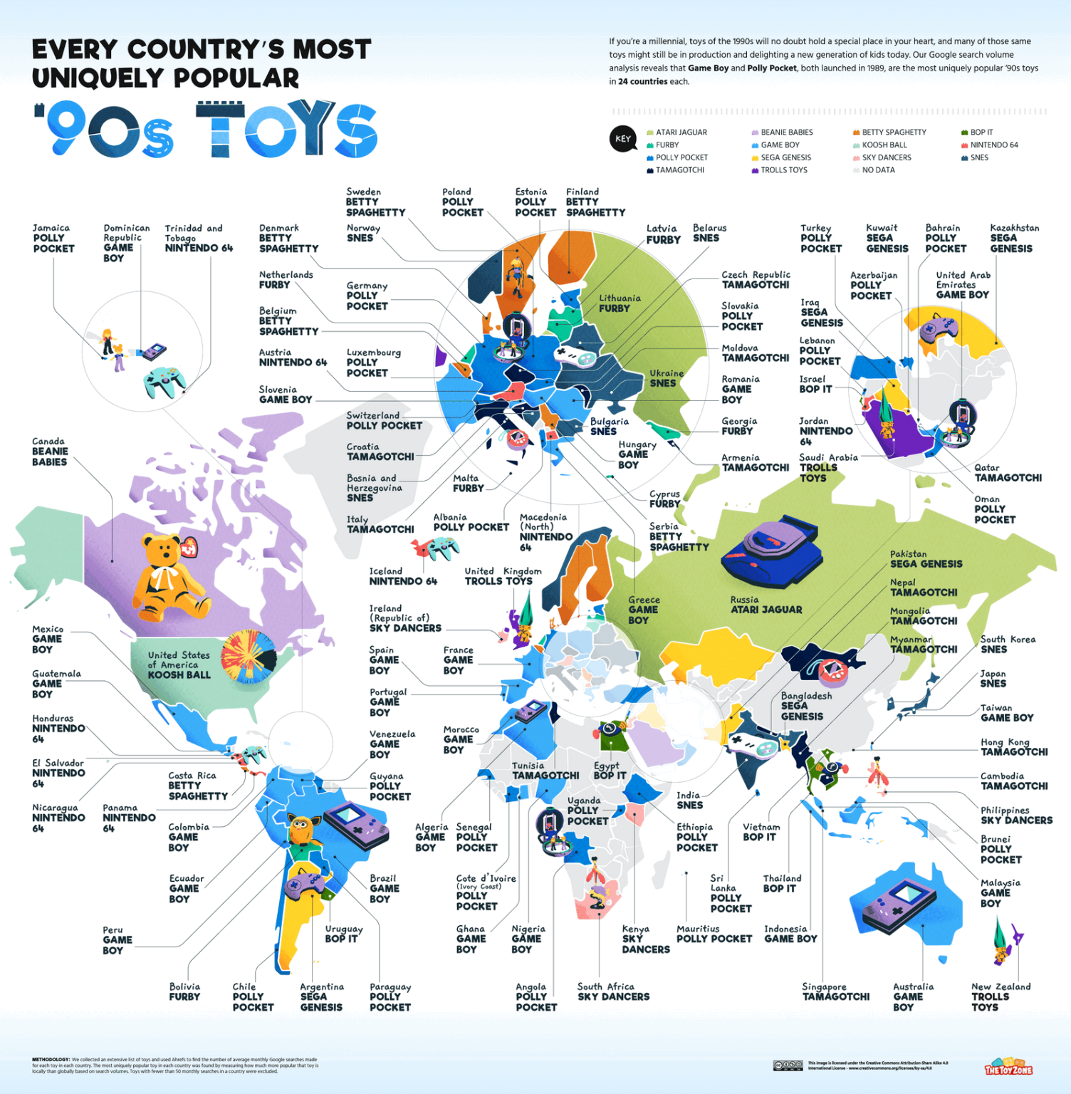 Every Country’s Favorite Children’s Toy, from Dolls to Video Games in