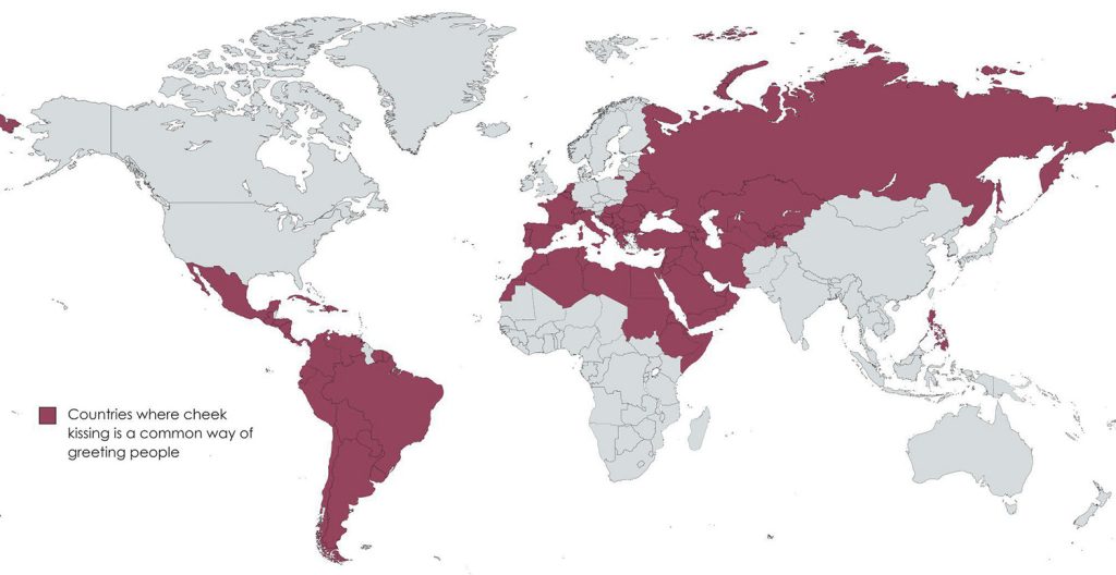 Number of kissing