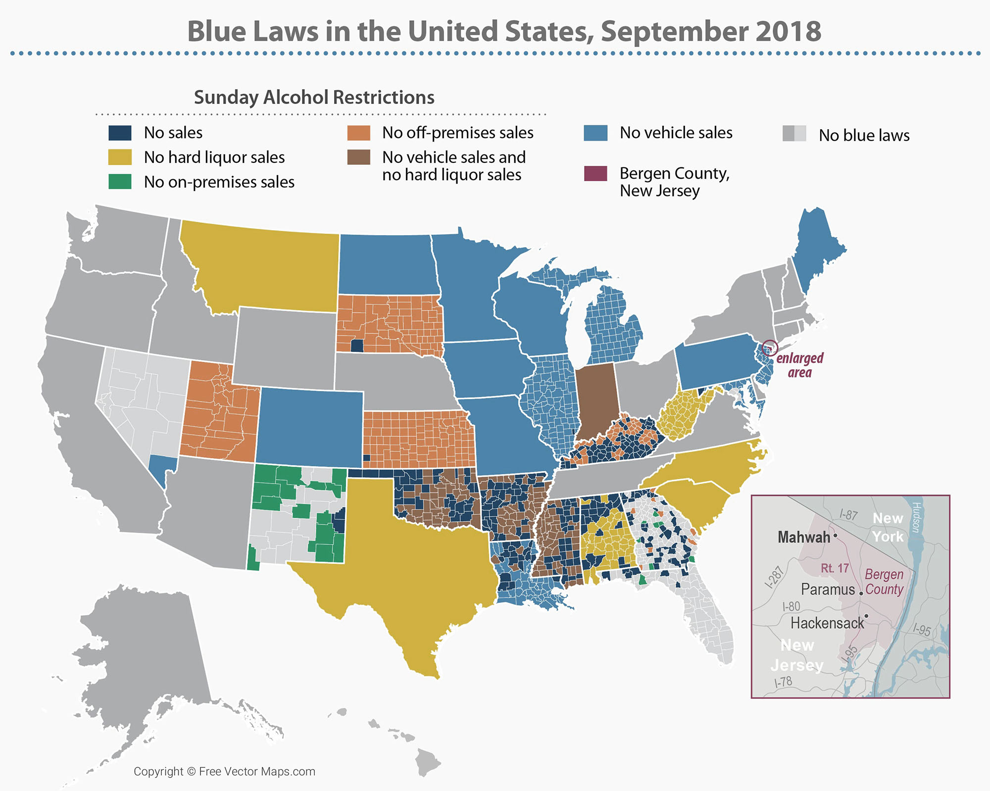 Alcohol Legislation In The United States - Vivid Maps