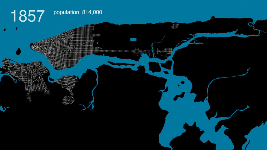 Growth of New York City