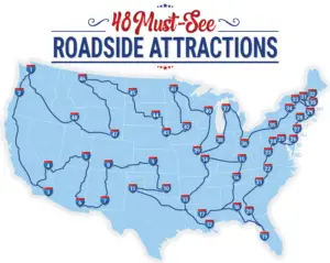 Road Trips Across The U.S. That You'll Never Forget - Vivid Maps