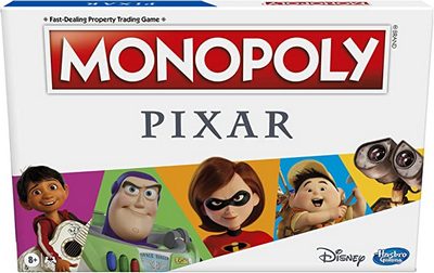 Monopoly Board Game Pixar Edition