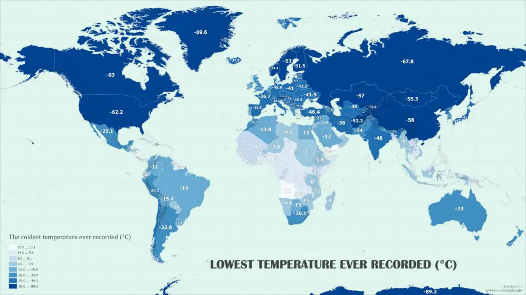 Coldest Countries In The World 2024 - Nedi Tanhya