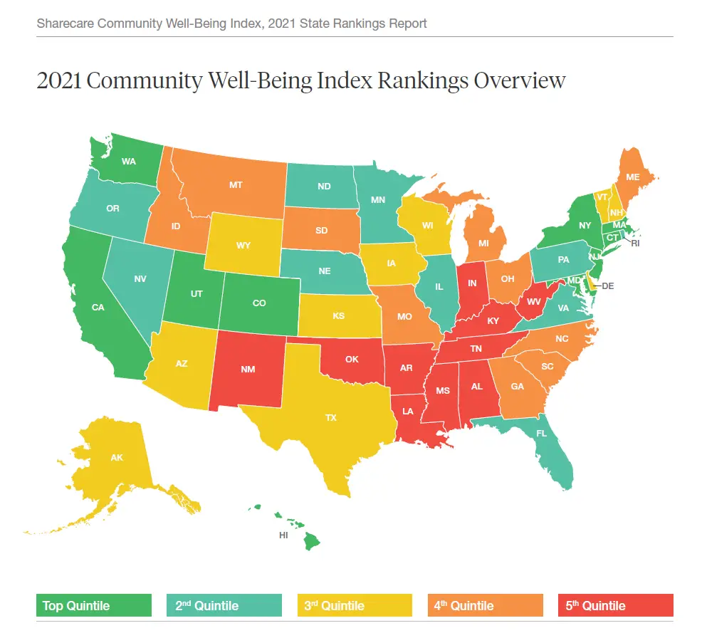 Mapped: Global Happiness Levels in 2022