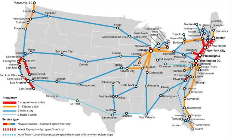 Railroads In the U.S. - Vivid Maps