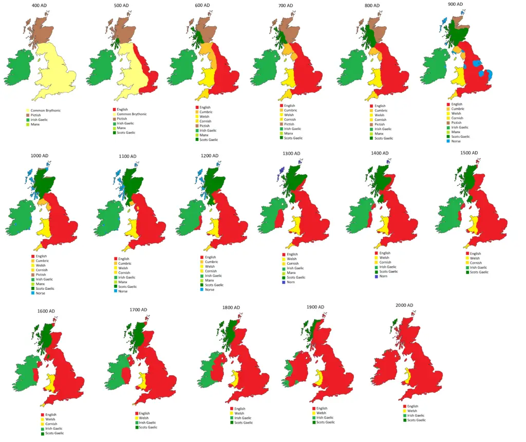 Languages of British Isles