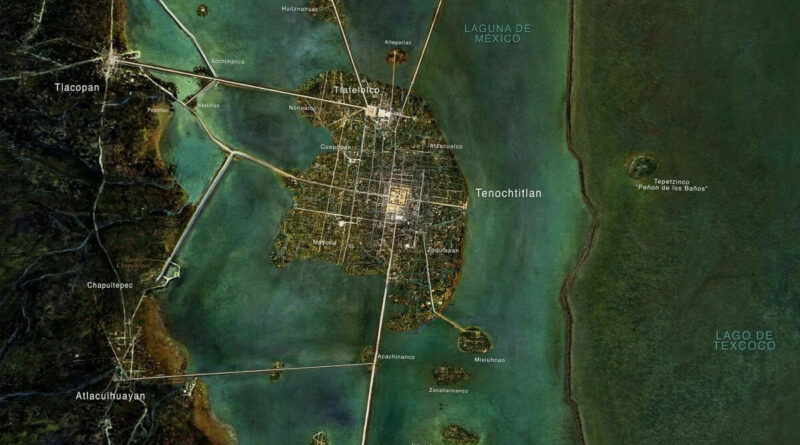 Map of Tenochtitlan