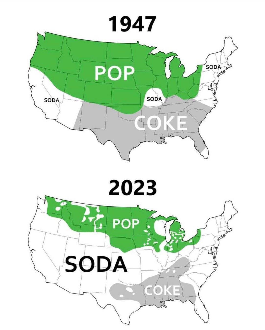 Soda Vs Coke Vs Pop Vivid Maps   Pop Soda Coke 