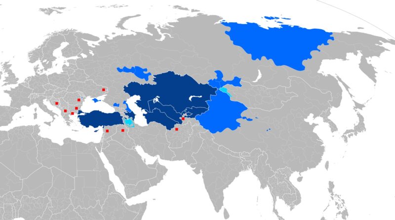 Turkic languages in the World