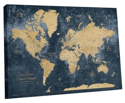 The Best World Map Posters In 2025 Vivid Maps Push Pin World Travel Map 