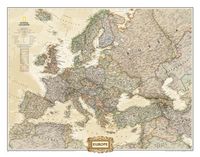 Europe map. National geographic