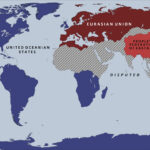 World Map in 1984