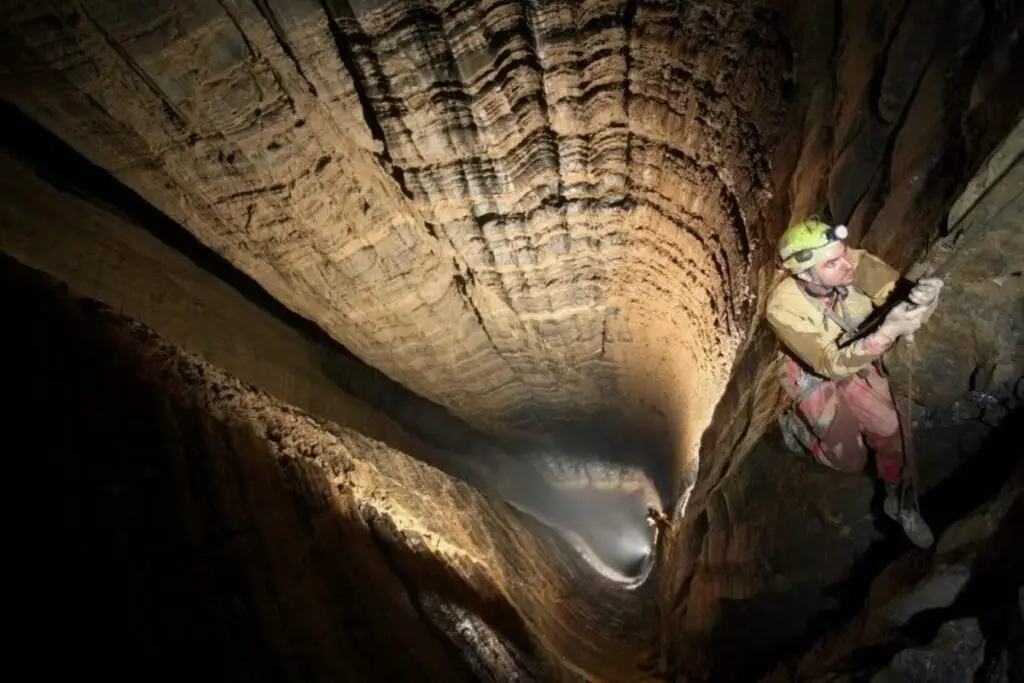 Mapping Earth S Deepest Cave The Krubera Labyrinth Vivid Maps   Krubera Cave 1024x683 