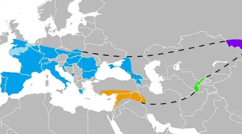 Neanderthal Range map