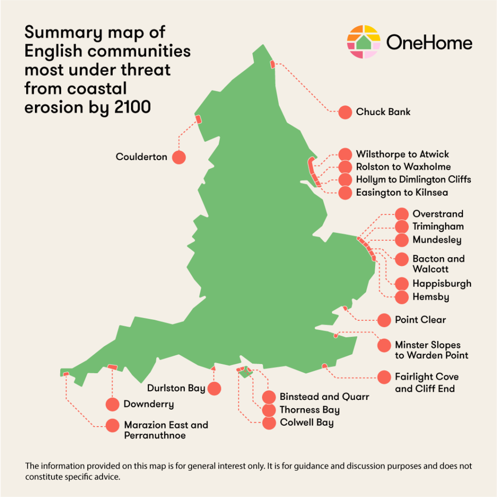 coastal erosion map