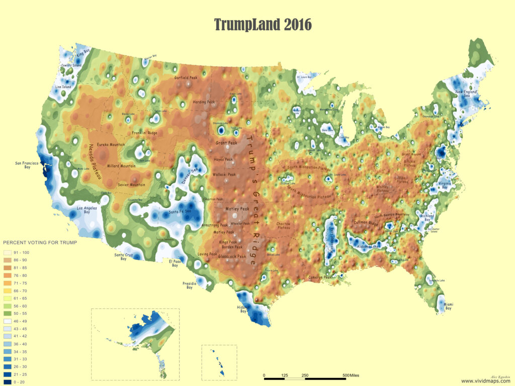 US election 2016: Trumpland