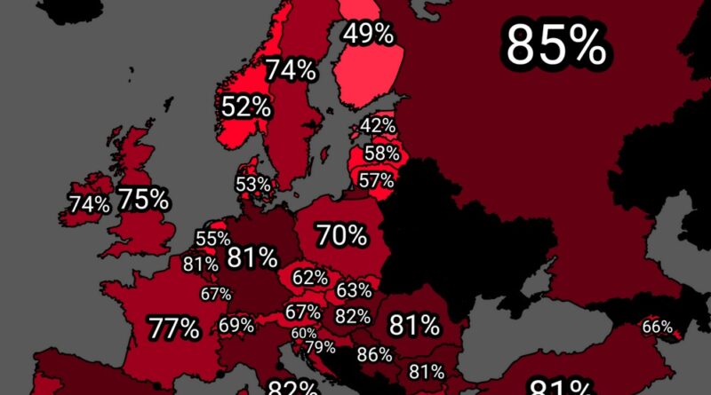 Mapped: Where in Europe Do People Want to Tax the Rich More?