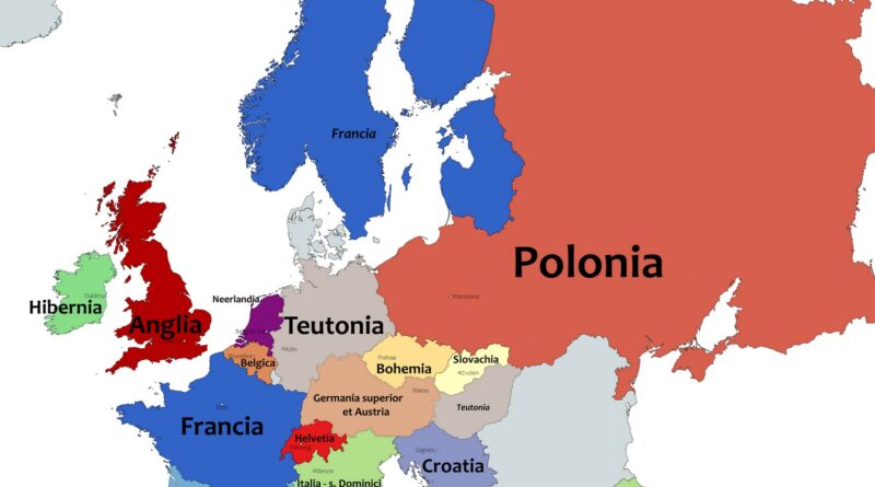 Mapped: Provinces of the Dominican Order in Europe