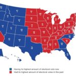 Every US States Highest Amount of Electoral Votes They Had In Their History