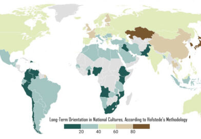 Mapped: Long-Term Orientation in World Cultures