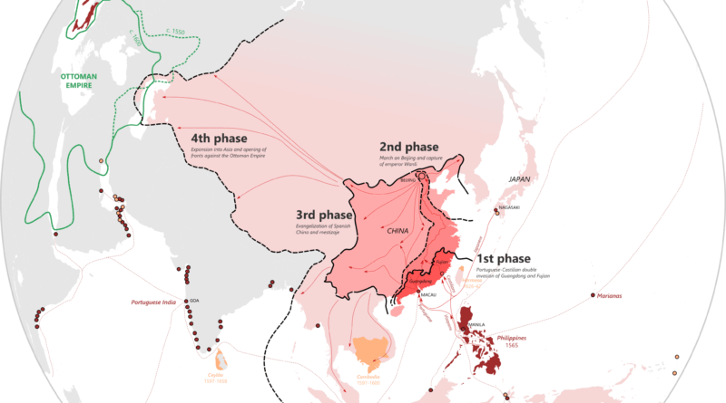 Spanish plan for the conquest of China