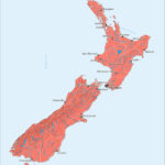 Hi-res map of New Zealand