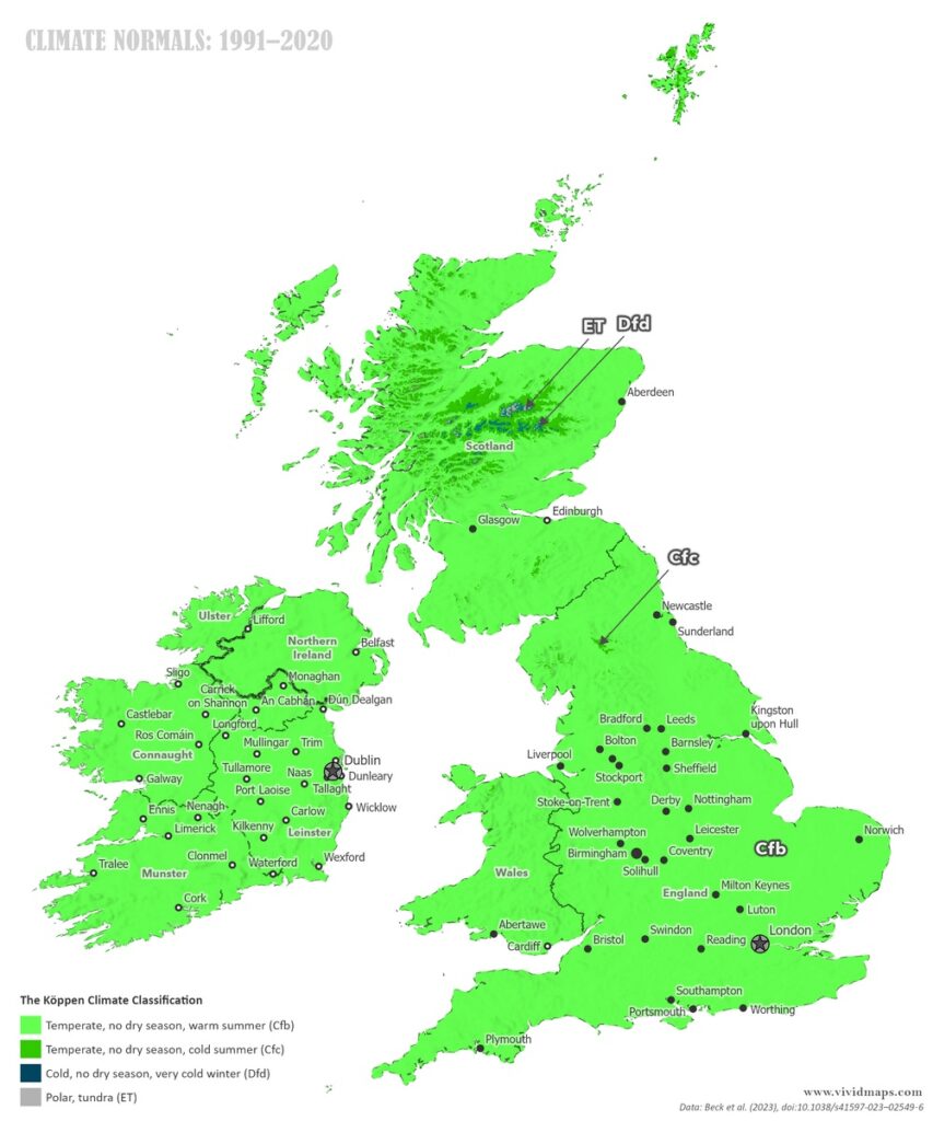 Climate of the United Kingdom and Ireland
