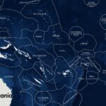 Oceania with Exclusive Economic Zones