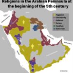 Religions in the Arabian Peninsula around the 5th century