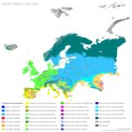 The climate on the European continent in 1930