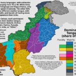 Map of languages in Pakistan