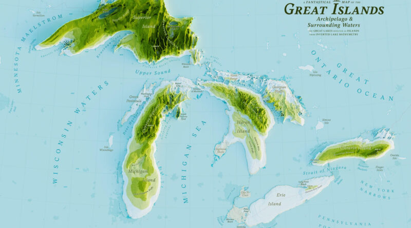 Great Lakes as Great Islands