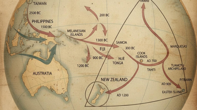 From Taiwan to New Zealand: 4,000 Years of Pacific Migration