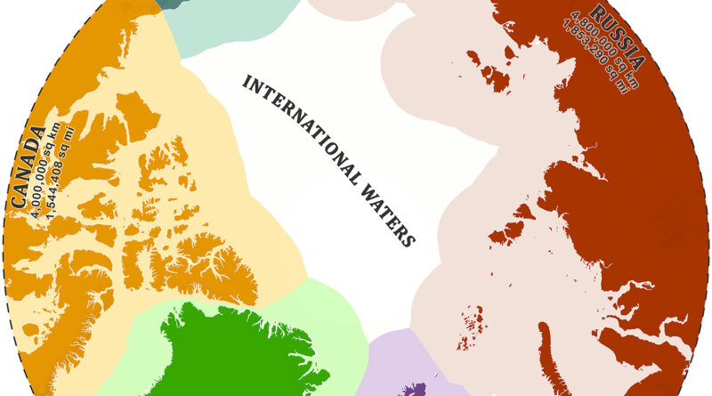 Mapped: Who controls the North Pole?